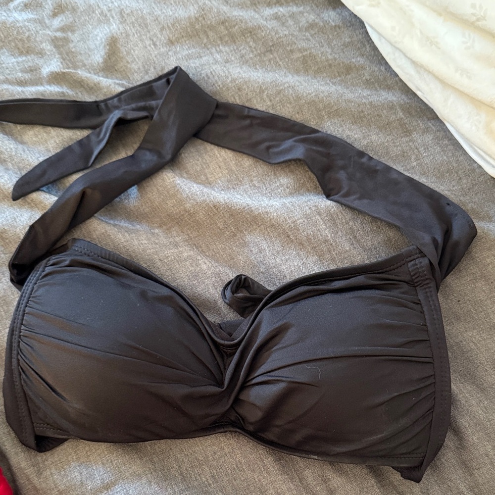 Kona Sol Black Bikini Top